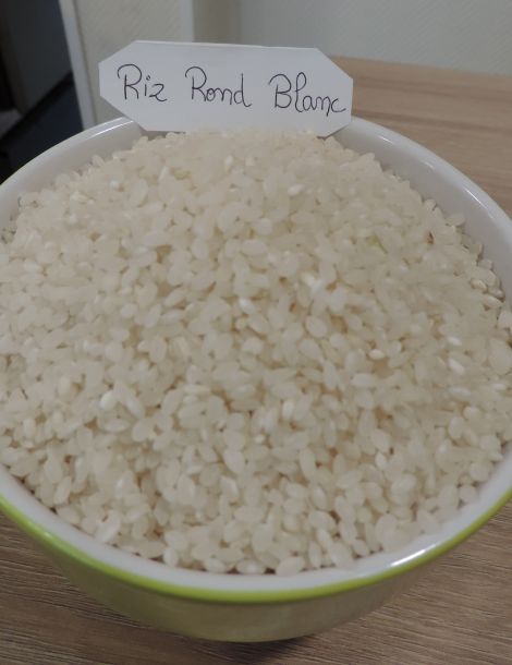 Riz rond Blanc