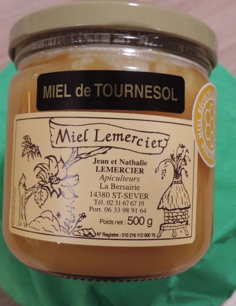 Miel de tournesol 500g