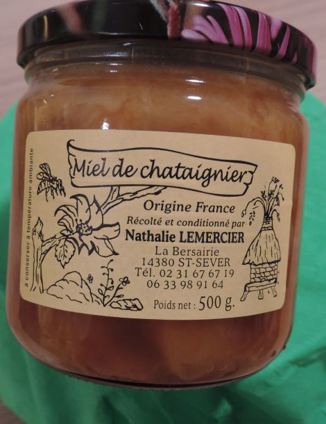 Miel de châtaignier 500g