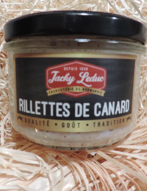 Rillettes de canard Jacky Leduc 180g