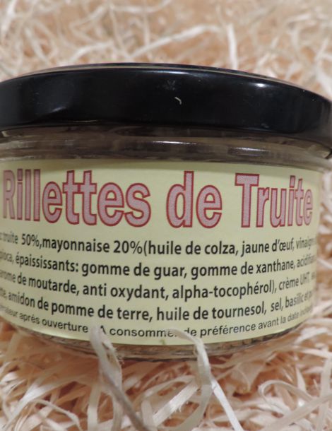 Rillettes de truite Reflets de la mer 150g