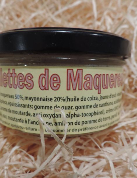 Rillettes de maquereau Reflets de la mer 150g