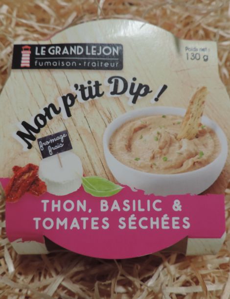 Mon p'tit Dip thon, basilic et tomates séchées Le Grand Lejon 130g